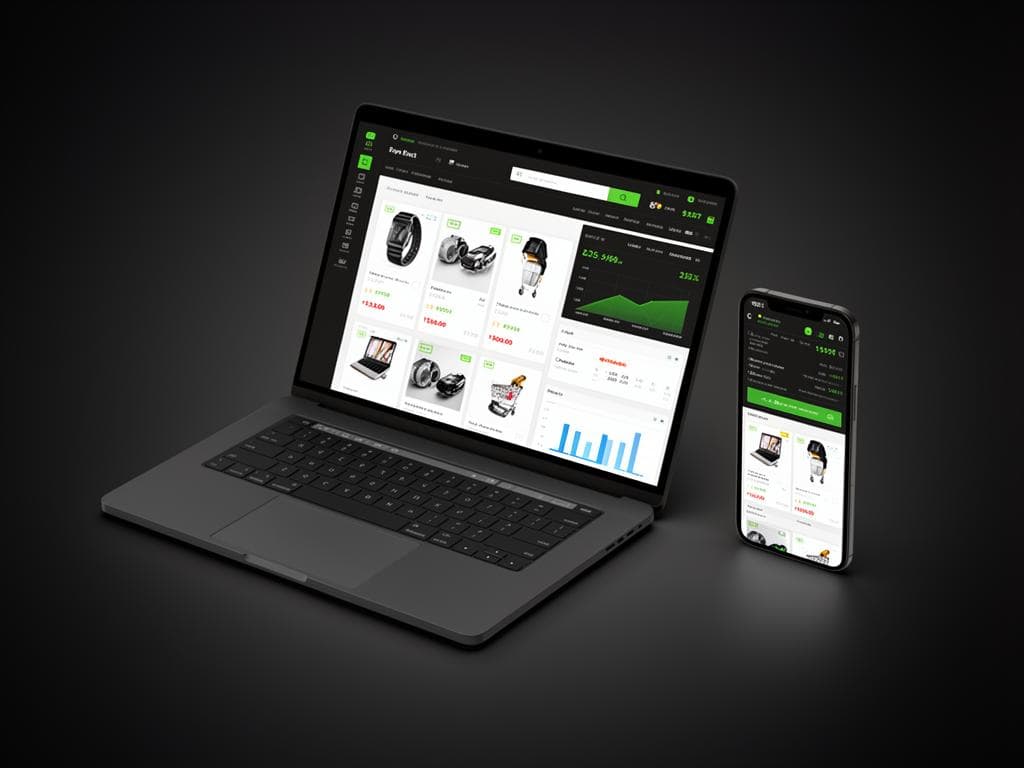 ShopFlow E-commerce - Full-featured e-commerce platform serving 10K+ monthly users with 200% revenue increase.